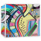 Abstract Eye Painting 3-Ring Binder Main- 3in