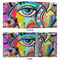 Abstract Eye Painting 3 Ring Binders - Full Wrap - 2" - APPROVAL