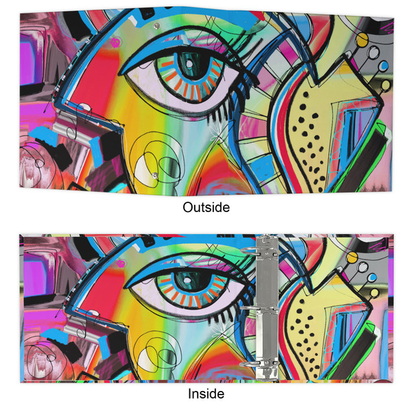 Abstract Eye Painting 3 Ring Binders - Full Wrap - 3" - APPROVAL