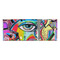 Abstract Eye Painting 3 Ring Binders - Full Wrap - 3" - OPEN INSIDE