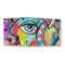 Abstract Eye Painting 3 Ring Binders - Full Wrap - 3" - OPEN OUTSIDE