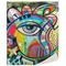 Abstract Eye Painting 50x60 Sherpa Blanket