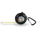 Abstract Eye Painting Pocket Tape Measure - 6 Ft w/ Carabiner Clip
