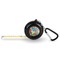 Abstract Eye Painting 6-Ft Pocket Tape Measure with Carabiner Hook - Front