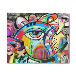 Abstract Eye Painting 8' x 10' Patio Rug