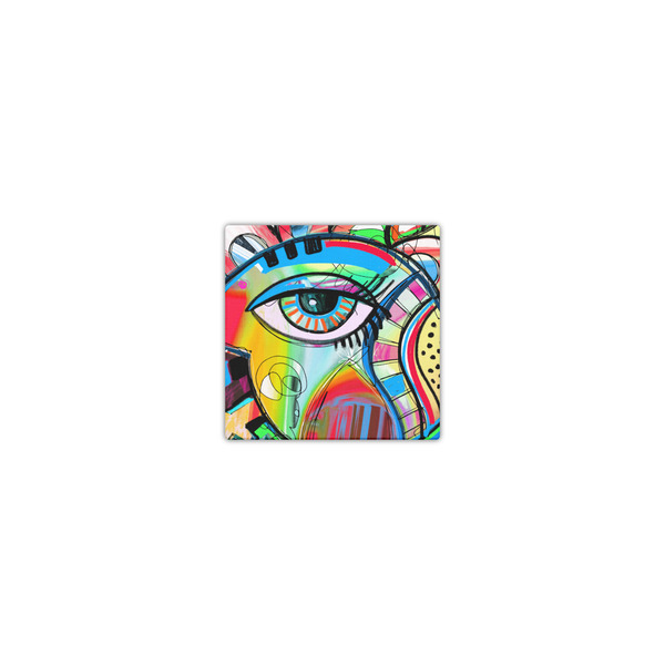 Abstract Eye Painting 8x8 - Canvas Print - Front View