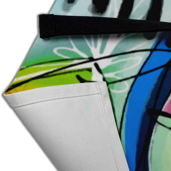 Abstract Eye Painting Apron - (Detail)