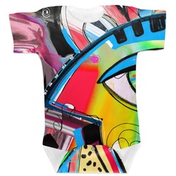 Abstract Eye Painting Baby Bodysuit