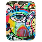 Abstract Eye Painting Baby Swaddling Blanket