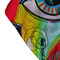 Abstract Eye Painting Bandana Detail