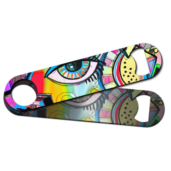 Abstract Eye Painting Bar Bottle Opener - Main