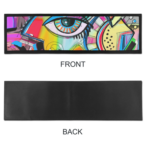 Abstract Eye Painting Bar Mat - Large - APPROVAL