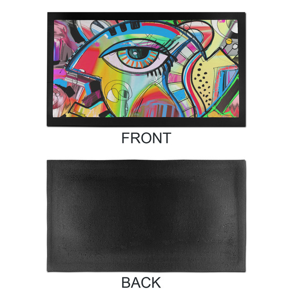 Abstract Eye Painting Bar Mat - Small - APPROVAL