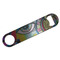 Abstract Eye Painting Bar Opener - Silver - Front