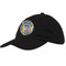 Abstract Eye Painting Baseball Cap - Black