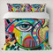Abstract Eye Painting Bedding Set- King Lifestyle - Duvet