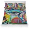 Abstract Eye Painting Bedding Set (Queen)
