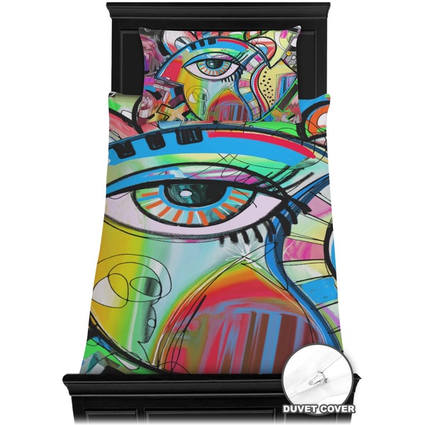 Abstract Eye Painting Bedding Set (Twin) - Duvet