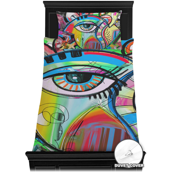 Abstract Eye Painting Bedding Set (TwinXL) - Duvet