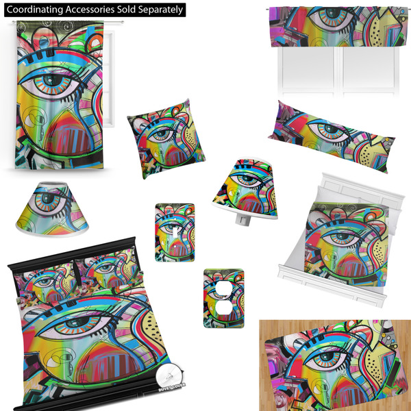 Abstract Eye Painting Bedroom Decor & Accessories2