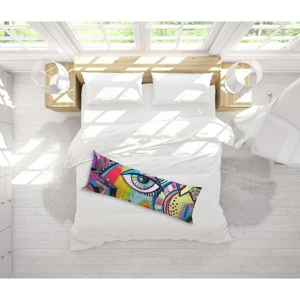 Abstract Eye Painting Body Pillow - LIFESTYLE
