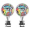 Abstract Eye Painting Bottle Stopper - Front and Back