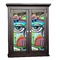 Abstract Eye Painting Cabinet Decals