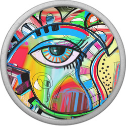 Abstract Eye Painting Cabinet Knob