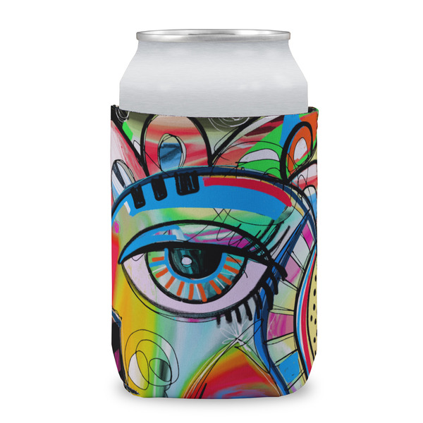 Abstract Eye Painting Can Sleeve