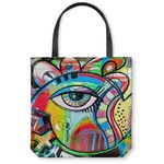 Abstract Eye Painting Canvas Tote Bag