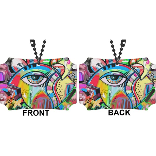 Abstract Eye Painting Car Ornament - Berlin (Approval)