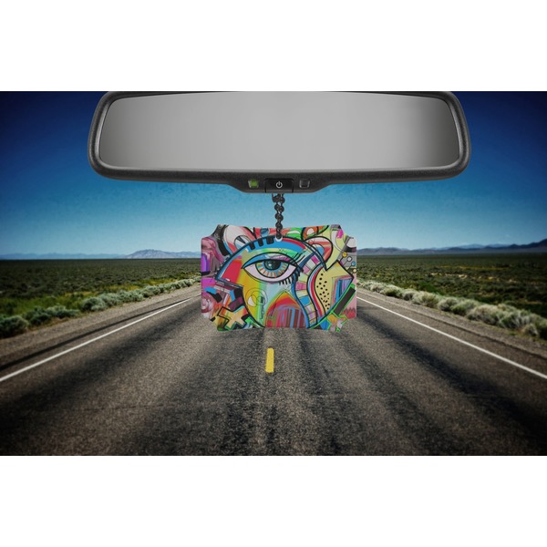 Abstract Eye Painting Car Ornament - Berlin (Road)