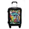 Abstract Eye Painting Carry On Hard Shell Suitcase - Front