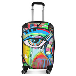 Abstract Eye Painting Suitcase