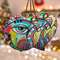 Abstract Eye Painting Ceramic Flat Ornament - PARENT
