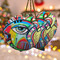 Abstract Eye Painting Ceramic Ornament