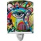 Abstract Eye Painting Ceramic Night Light (Personalized)