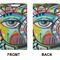 Abstract Eye Painting Clipboard (Legal) (Front + Back)
