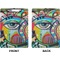 Abstract Eye Painting Clipboard (Letter) (Front + Back)