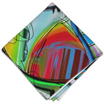 Abstract Eye Painting Cloth Dinner Napkin - Single
