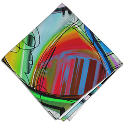 Abstract Eye Painting Cloth Dinner Napkin - Single