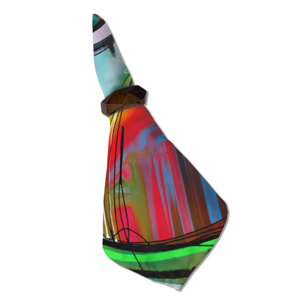 Abstract Eye Painting Cloth Napkins - Personalized Dinner (Folded in Ring) (MAIN)