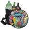 Abstract Eye Painting Collapsible Personalized Cooler & Seat