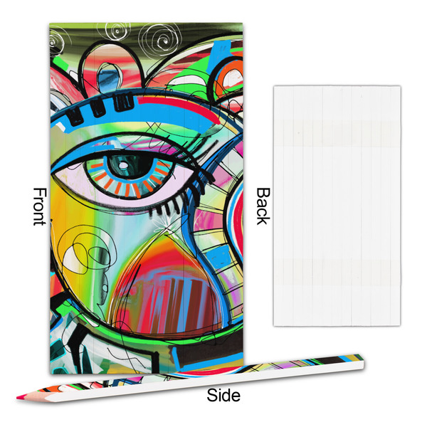 Abstract Eye Painting Colored Pencils - Approval