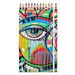 Abstract Eye Painting Colored Pencils