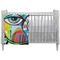 Abstract Eye Painting Crib - Profile