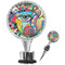 Abstract Eye Painting Custom Bottle Stopper (main and full view)