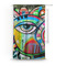 Abstract Eye Painting Custom Curtain With Window and Rod