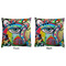 Abstract Eye Painting Decorative Pillow Case - Approval