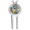 Abstract Eye Painting Golf Divot Tool & Ball Marker